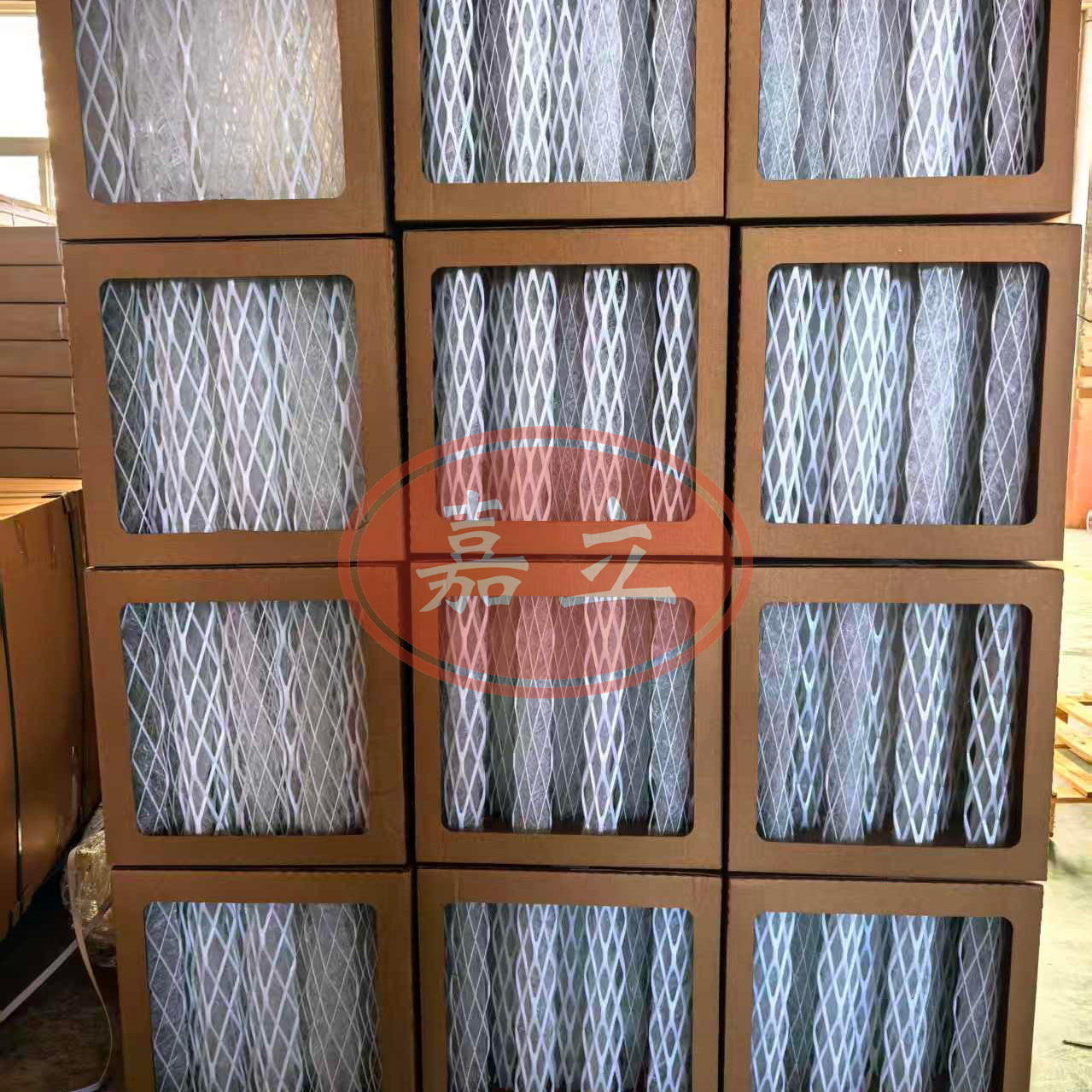 通海口镇3D柱型漆雾过滤收集器